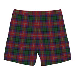 ScotsTee Shop Scottish Rattray of Lude Tartan Plaid Cargo Shorts for Men