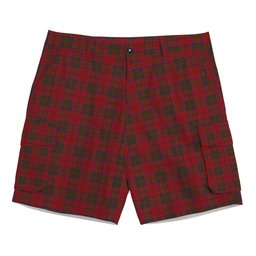 ScotsTee Shop Scottish MacDonell of Keppoch Tartan Plaid Cargo Shorts for Men