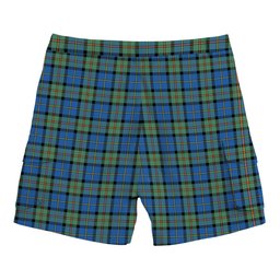 ScotsTee Shop Scottish McLeod of Harris Ancient Tartan Plaid Cargo Shorts for Men