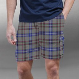 ScotsTee Shop Scottish Yes Scotland Tartan Plaid Cargo Shorts for Men