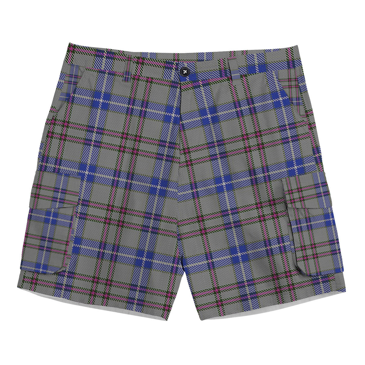 ScotsTee Shop Scottish Yes Scotland Tartan Plaid Cargo Shorts for Men