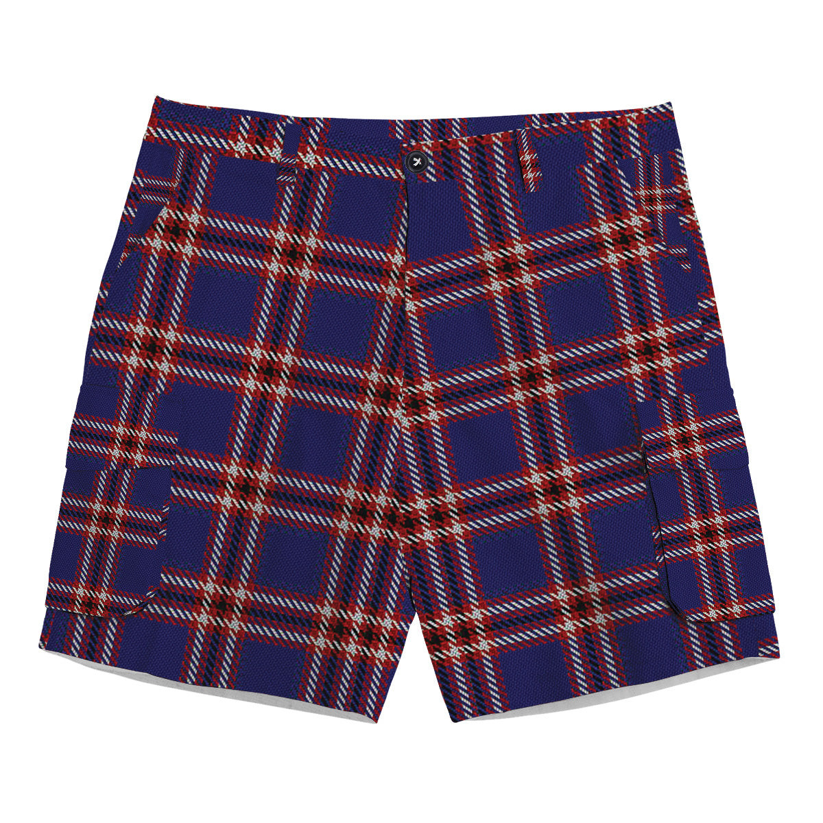 ScotsTee Shop Scottish Laing of Archiestown Tartan Plaid Cargo Shorts for Men