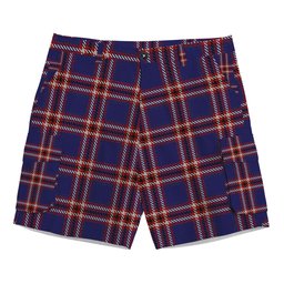 ScotsTee Shop Scottish Laing of Archiestown Tartan Plaid Cargo Shorts for Men