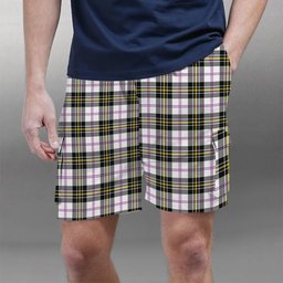 ScotsTee Shop Scottish MacPherson Dress Modern Tartan Plaid Cargo Shorts for Men