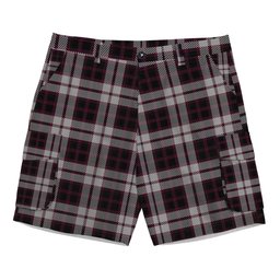 ScotsTee Shop Scottish MacPherson of Pitmain Tartan Plaid Cargo Shorts for Men