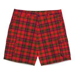 ScotsTee Shop Scottish MacColl Modern Tartan Plaid Cargo Shorts for Men