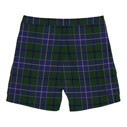 ScotsTee Shop Scottish Wishart Hunting Tartan Plaid Cargo Shorts for Men