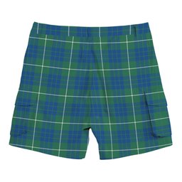 ScotsTee Shop Scottish Hamilton Hunting Ancient Tartan Plaid Cargo Shorts for Men