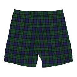 ScotsTee Shop Scottish MacCallum Modern Tartan Plaid Cargo Shorts for Men