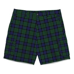 ScotsTee Shop Scottish MacCallum Modern Tartan Plaid Cargo Shorts for Men