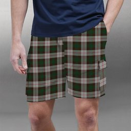 ScotsTee Shop Scottish MacKinnon Dress Tartan Plaid Cargo Shorts for Men