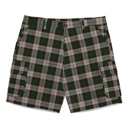 ScotsTee Shop Scottish MacKinnon Dress Tartan Plaid Cargo Shorts for Men