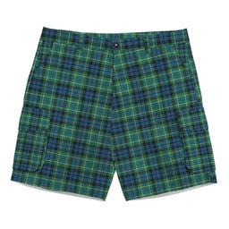 ScotsTee Shop Scottish MacNeill of Colonsay Ancient Tartan Plaid Cargo Shorts for Men