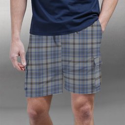 ScotsTee Shop Scottish Tweedie Tartan Plaid Cargo Shorts for Men