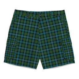 ScotsTee Shop Scottish Robertson Hunting Ancient Clan Tartan Plaid Cargo Shorts for Men
