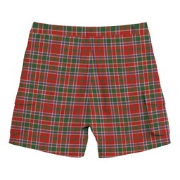 ScotsTee Shop Scottish MacDonald of Lochmaddy Ancient Tartan Plaid Cargo Shorts for Men