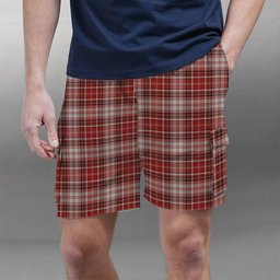ScotsTee Shop Scottish McDougall Dress Tartan Plaid Cargo Shorts for Men