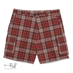 ScotsTee Shop Scottish McDougall Dress Tartan Plaid Cargo Shorts for Men