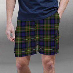 ScotsTee Shop Scottish McLaren Modern Tartan Plaid Cargo Shorts for Men