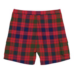 ScotsTee Shop Scottish MacColl Old Modern Tartan Plaid Cargo Shorts for Men