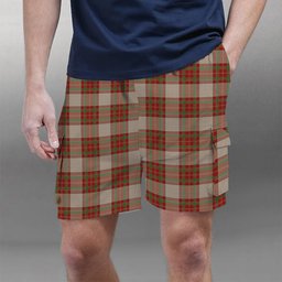 ScotsTee Shop Scottish McBrayer Dress Tartan Plaid Cargo Shorts for Men