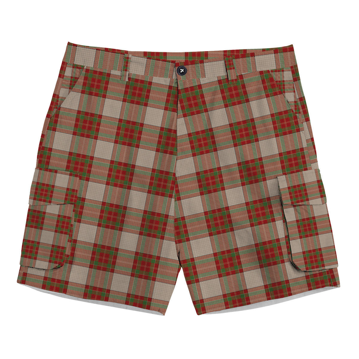 ScotsTee Shop Scottish McBrayer Dress Tartan Plaid Cargo Shorts for Men
