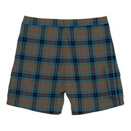 ScotsTee Shop Scottish Thompson Society Hunting Ancient Tartan Plaid Cargo Shorts for Men