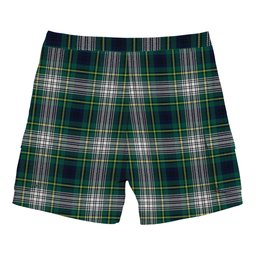 ScotsTee Shop Scottish Johnstone Dress Modern Tartan Plaid Cargo Shorts for Men