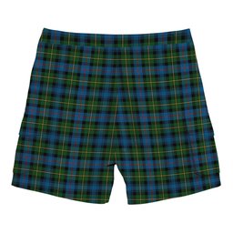 ScotsTee Shop Scottish MacLeod of Skye Tartan Plaid Cargo Shorts for Men