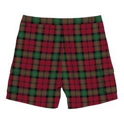 ScotsTee Shop Scottish Kerr Modern Clan Tartan Plaid Cargo Shorts for Men