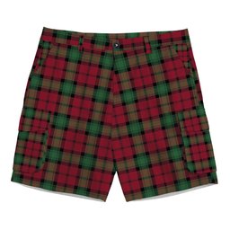 ScotsTee Shop Scottish Kerr Modern Clan Tartan Plaid Cargo Shorts for Men
