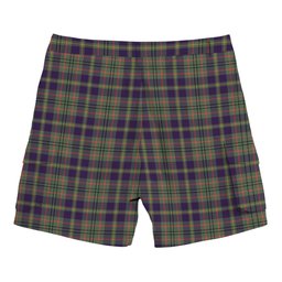 ScotsTee Shop Scottish Taylor Weathered Tartan Plaid Cargo Shorts for Men