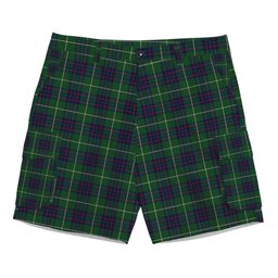 ScotsTee Shop Scottish McIntyre Hunting Tartan Plaid Cargo Shorts for Men