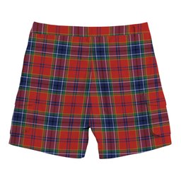 ScotsTee Shop Scottish MacCreary Modern Tartan Plaid Cargo Shorts for Men