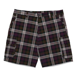 ScotsTee Shop Scottish MacDonald Dress Tartan Plaid Cargo Shorts for Men