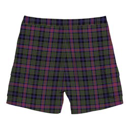 ScotsTee Shop Scottish Graham of Airth Modern Tartan Plaid Cargo Shorts for Men