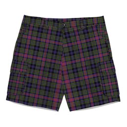 ScotsTee Shop Scottish Graham of Airth Modern Tartan Plaid Cargo Shorts for Men