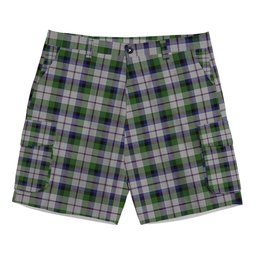 ScotsTee Shop Scottish MacCracken Dress Tartan Plaid Cargo Shorts for Men
