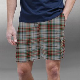 ScotsTee Shop Scottish MacBain Dress Tartan Plaid Cargo Shorts for Men