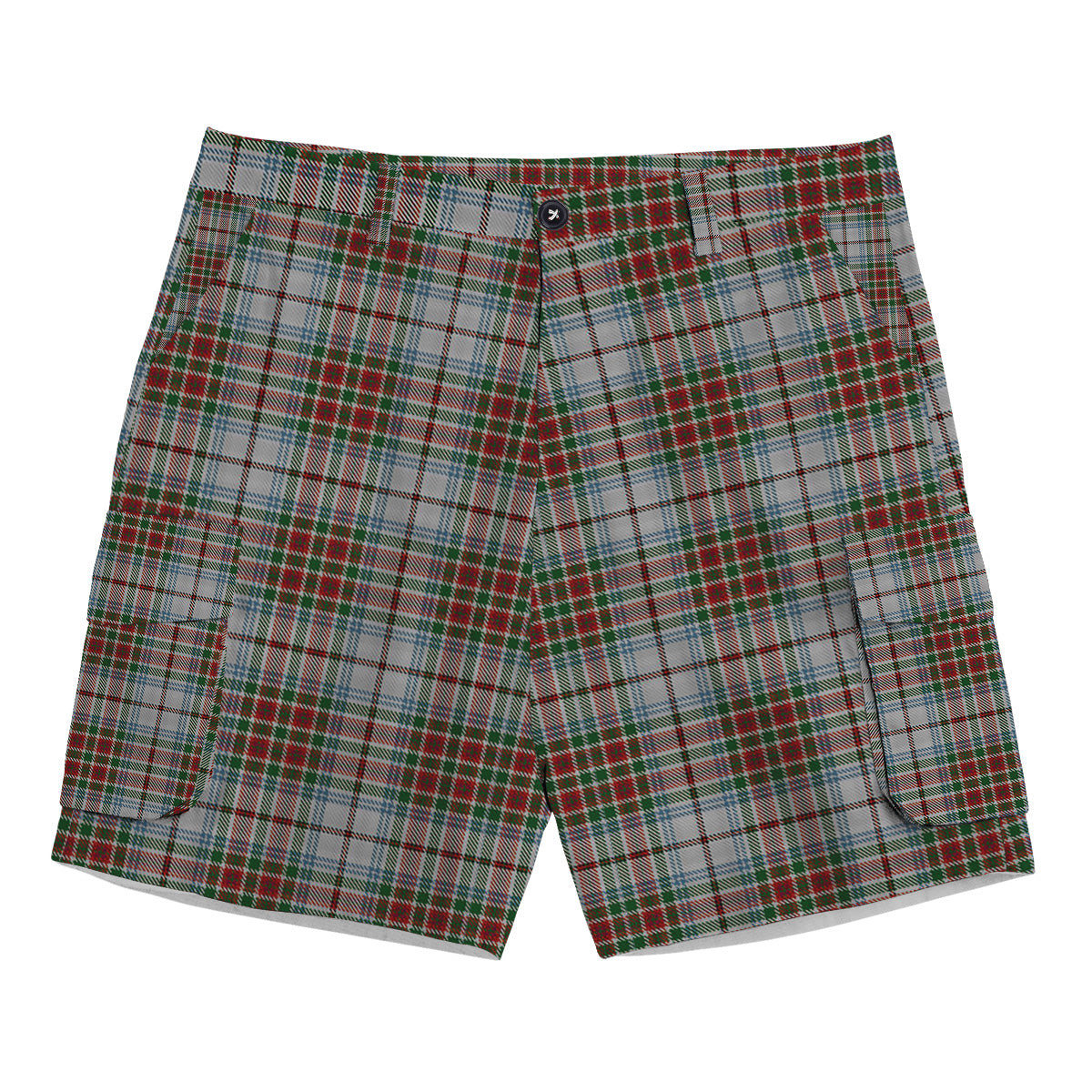 ScotsTee Shop Scottish MacBain Dress Tartan Plaid Cargo Shorts for Men