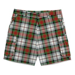 ScotsTee Shop Scottish MacDuff Dress Ancient Tartan Plaid Cargo Shorts for Men