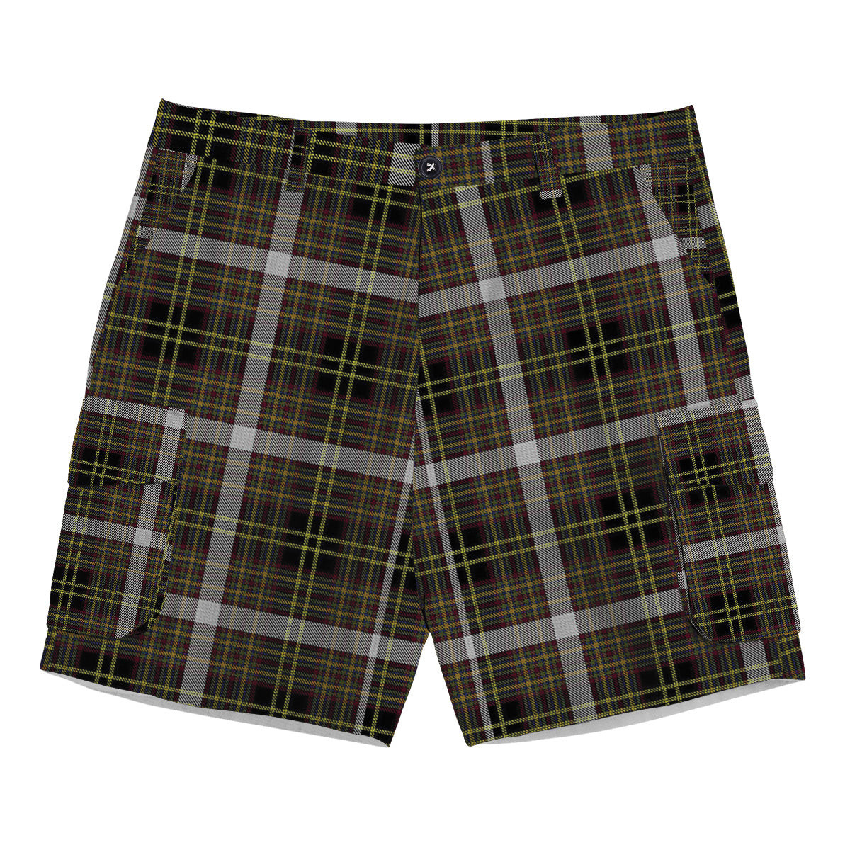 ScotsTee Shop Scottish Yule Lads, The Tartan Plaid Cargo Shorts for Men