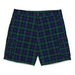 ScotsTee Shop Scottish Graham of Menteith Tartan Plaid Cargo Shorts for Men