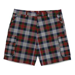 ScotsTee Shop Scottish MacDuff Dress 5 Tartan Plaid Cargo Shorts for Men