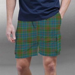 ScotsTee Shop Scottish Stewart of Appin Hunting Ancient Clan Tartan Plaid Cargo Shorts for Men