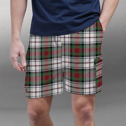 ScotsTee Shop Scottish McDuff Dress Modern Tartan Plaid Cargo Shorts for Men