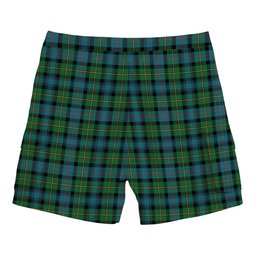 ScotsTee Shop Scottish MacLeod of Skye Ancient Tartan Plaid Cargo Shorts for Men