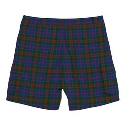 ScotsTee Shop Scottish Stewart of Appin 2 Tartan Plaid Cargo Shorts for Men