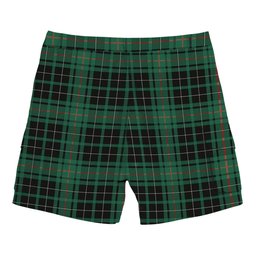 ScotsTee Shop Scottish MacAulay Hunting Ancient Tartan Plaid Cargo Shorts for Men