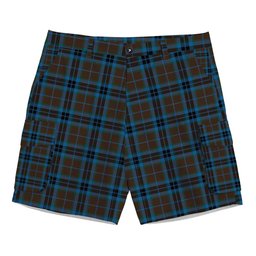 ScotsTee Shop Scottish McTavish Hunting Modern Tartan Plaid Cargo Shorts for Men